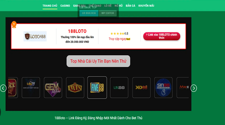 Hướng Dẫn Chơi Thể Thao Điện Tử Tại 188LOTO: Bí Quyết Thành Công