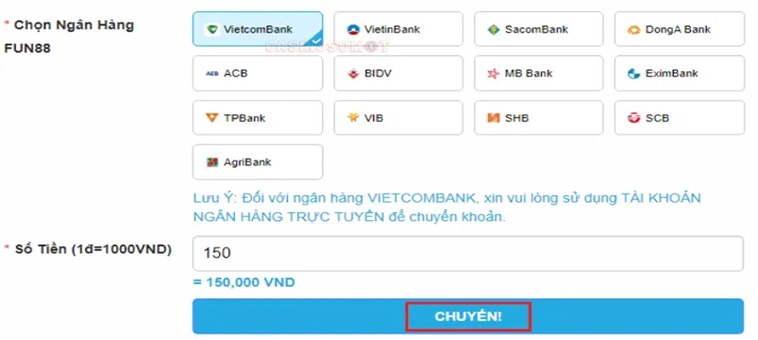 Hướng Dẫn Nạp Tiền 188LOTO Nhanh Chóng Cho Cược Thủ